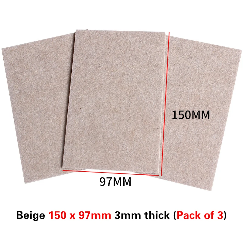 Felt table chair foot pad furniture protection pad floor wear-resistant noise reduction anti slip stool chair corner pad