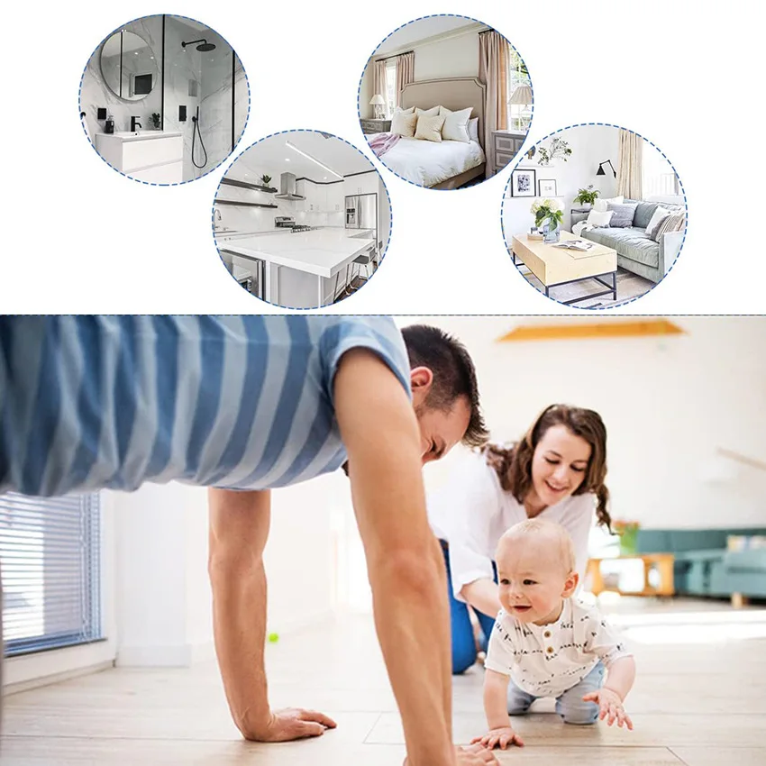 4/8pcs Safe Transparent Corner Protectors, Clear Table Edge Protectors, Protectors For Furniture Cabinet Against Sharp Corners