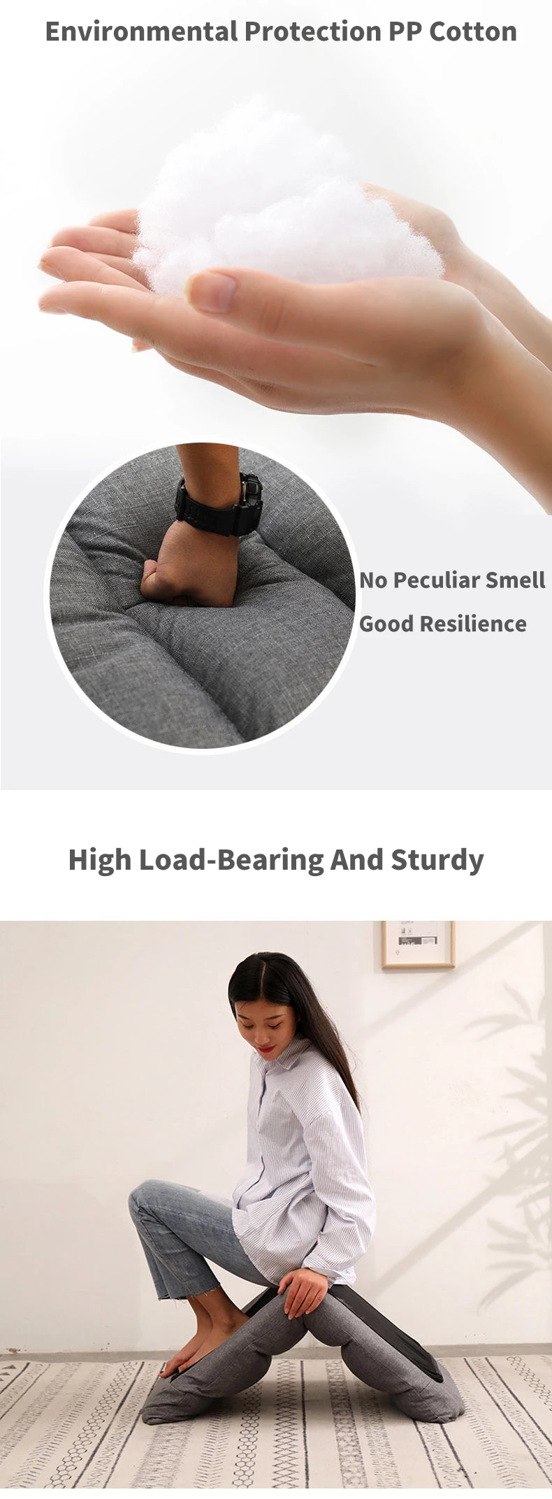 Folding Lounger Home Balcony Living Room Folding Chair Leisure Balcony Lazy Sofa Tatami Sun Loungers Modern Backrest Deckchair