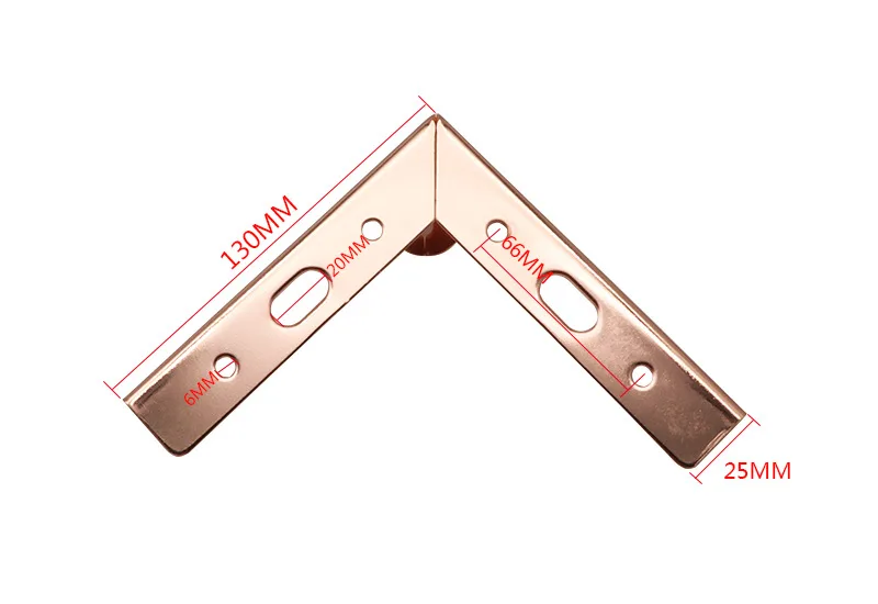 4Pcs/Lot Rose Gold Plating Sofa Chair Legs Cupboard Cabinet Furniture Legs Feet Height 10/13.5/15/17.5CM with Screws
