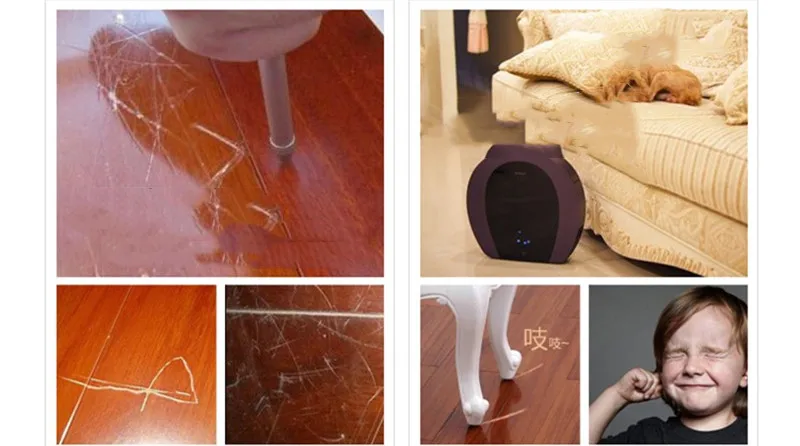 12pcs Rubber Transparent Non-slip Chair Leg Furniture Table Floor Feet Cover With Screws Mute Sofa Stool Protector Accessories