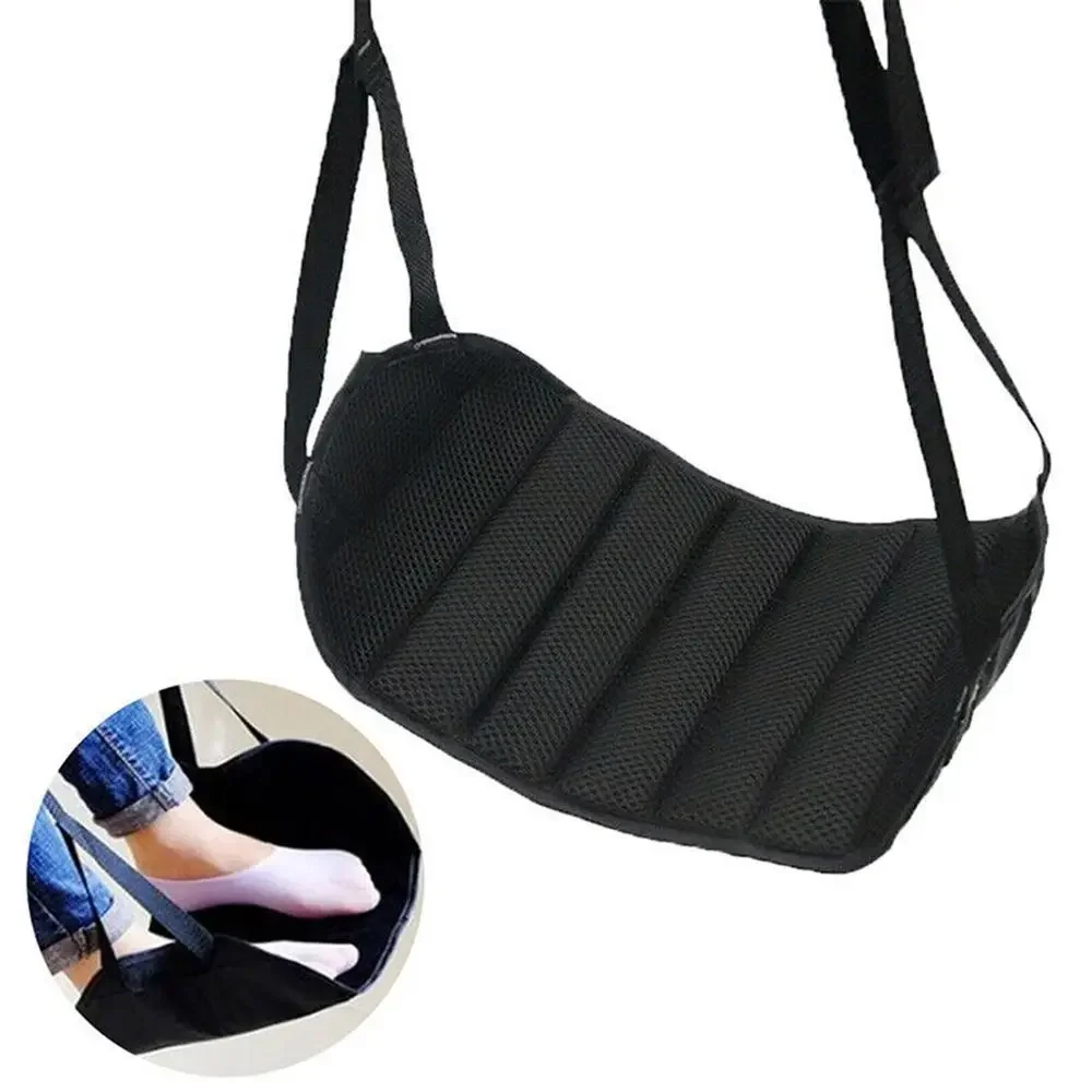 Comfy Hanger Travel Airplane Footrest Hammock Made with Premium Memory Foam Foot Patio Furniture Hanging Chair Swing Camping