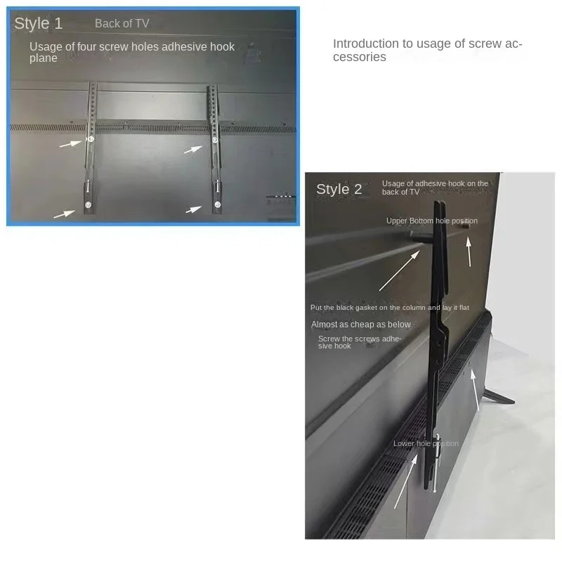 Stainless Steel TV Stand Home Small Household TV Bracket Movable Scandinavian Retro Floor Living Room Monitor TV Shelf