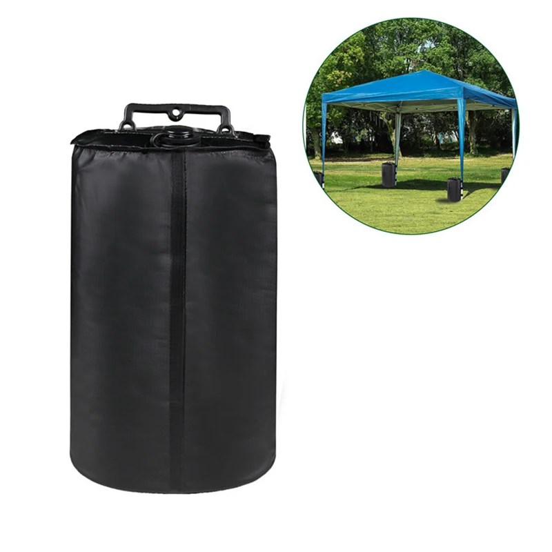 2PCS Canopy Water Weights Bag, 10KG, Heavy Duty Canopy Water Weight Bag Leg Weights for Outdoor Canopy, Tent, Black, Green