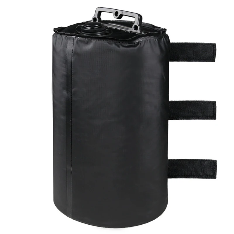 2PCS Canopy Water Weights Bag, 10KG, Heavy Duty Canopy Water Weight Bag Leg Weights for Outdoor Canopy, Tent, Black, Green