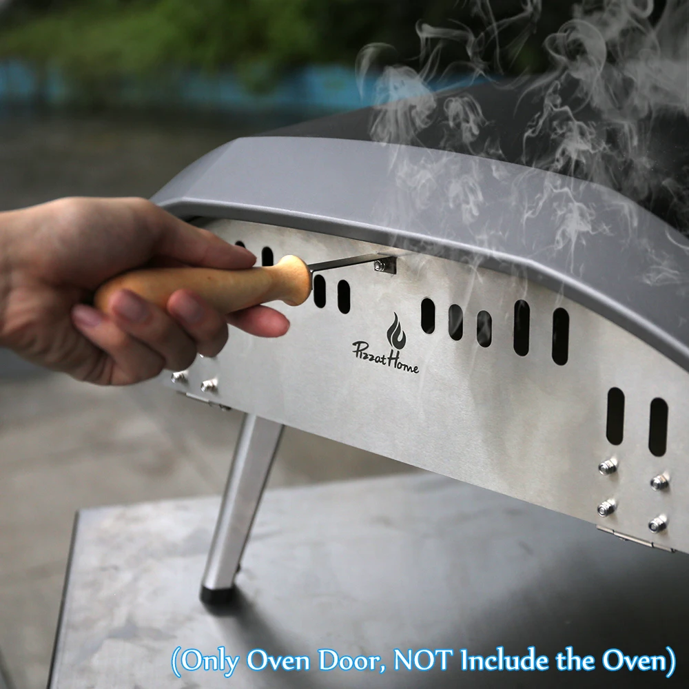16/12 inch Pizza Oven Door Stainless Steel Pizza Oven Door Perfectly Sized for OONI Koda 16/12 inch
