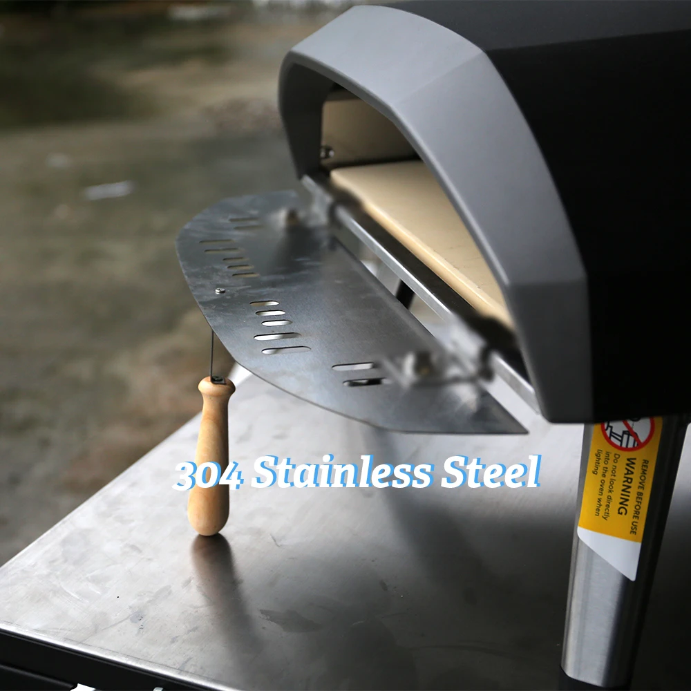 16/12 inch Pizza Oven Door Stainless Steel Pizza Oven Door Perfectly Sized for OONI Koda 16/12 inch