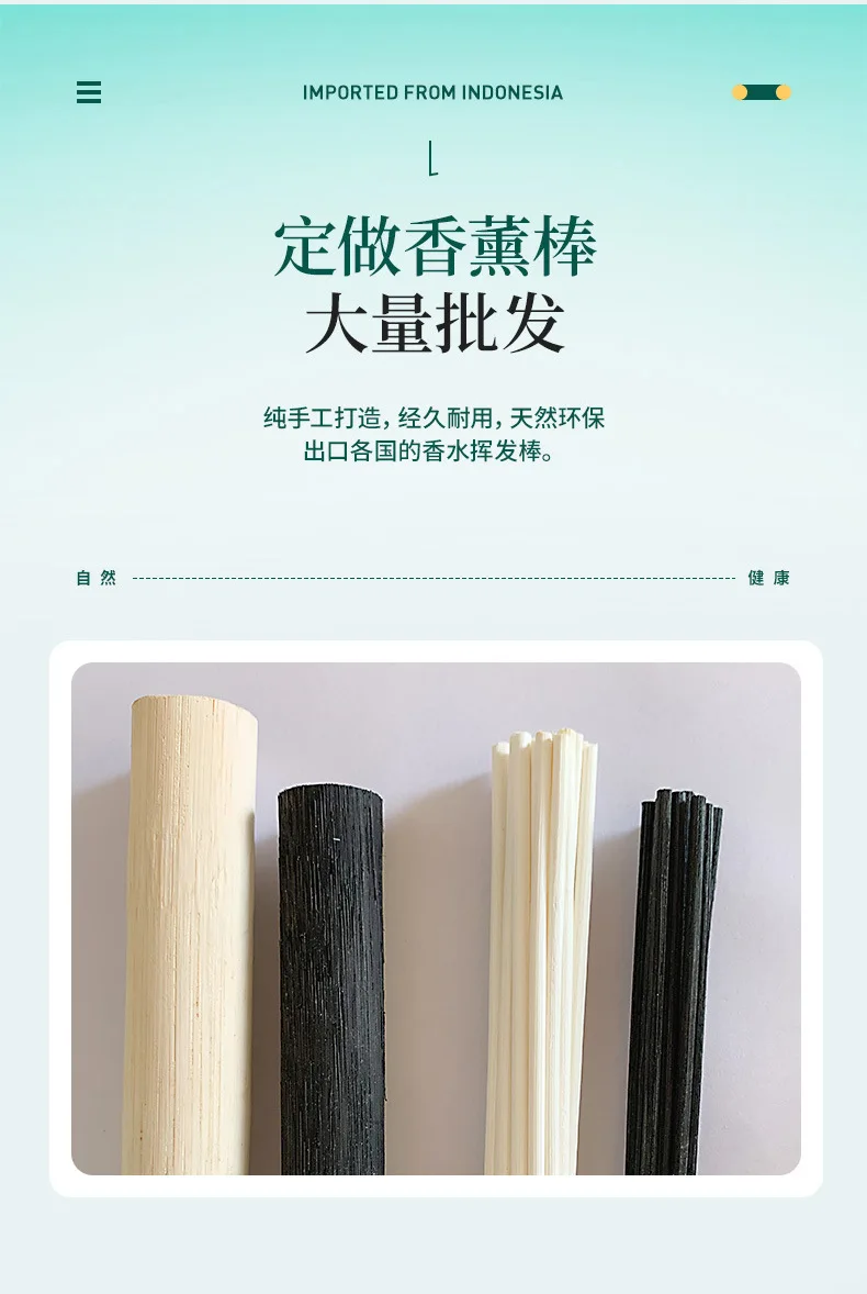 2-12mm Diameter 500g Natural Real Indonesian Rattan Raw Materials Round Cane Core for Chair Basket Furniture Weaving Repairing