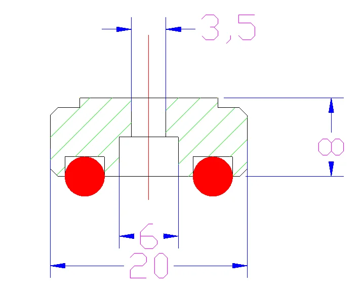 1/4/8PCS Aluminum Speaker Spikes Stand Feet Pad Rubber Buffer Floor Foot Nail for DAC Audio Sound Computer Case Repair Parts