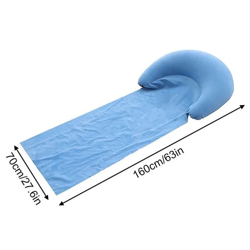 Outdoor Camping Foldable Inflatable Beach Mat, Compact, Convenient and Simple Camping Outdoor Mat, Suitable For Beach Parties