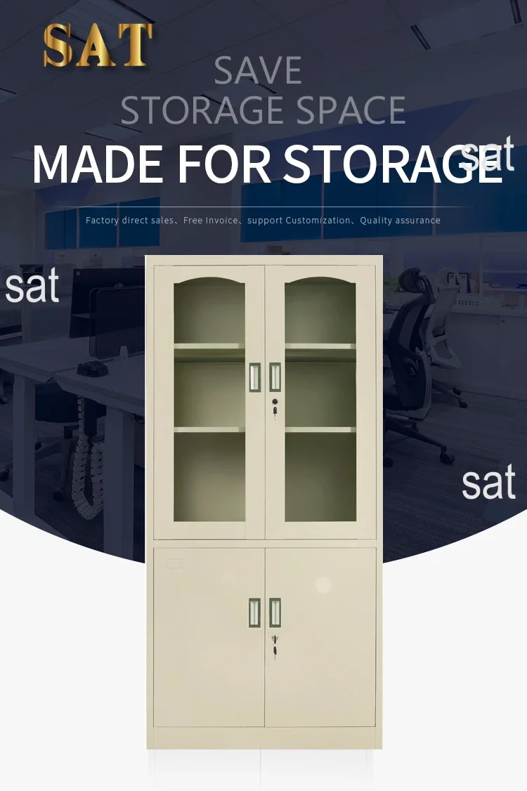 #For for office furniture 2 door filing cabinet steel storage cabinet cupboard metal filing cabinet lemari with glass door