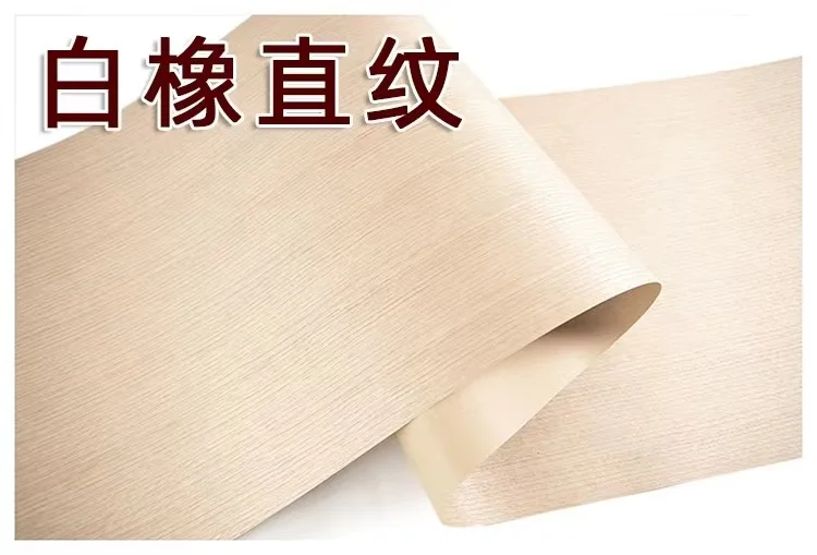 Natural Wood Veneer Furniture Wallboard Veneer Wood Black walnut Ash White oak Flower pear wood Thai teak  Width:580mm T0.25