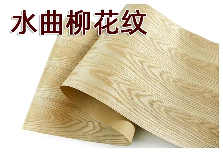 Natural Wood Veneer Furniture Wallboard Veneer Wood Black walnut Ash White oak Flower pear wood Thai teak  Width:580mm T0.25