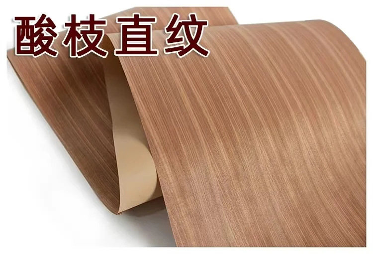 Natural Wood Veneer Furniture Wallboard Veneer Wood Black walnut Ash White oak Flower pear wood Thai teak  Width:580mm T0.25