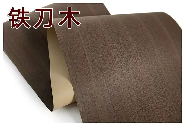 Natural Wood Veneer Furniture Wallboard Veneer Wood Black walnut Ash White oak Flower pear wood Thai teak  Width:580mm T0.25