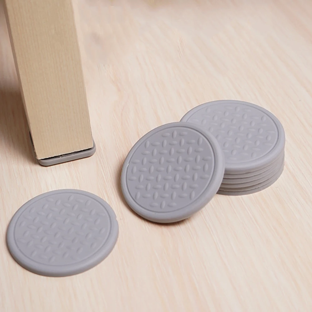 8PCS Home Self-Adhesive Table Leg Caps Furniture Leg Pad Sofa Chair Feet Cover Floor Protector