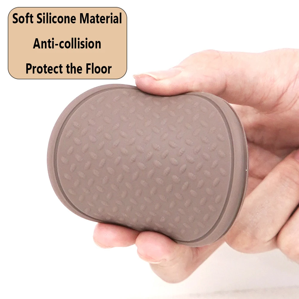 8PCS Home Self-Adhesive Table Leg Caps Furniture Leg Pad Sofa Chair Feet Cover Floor Protector