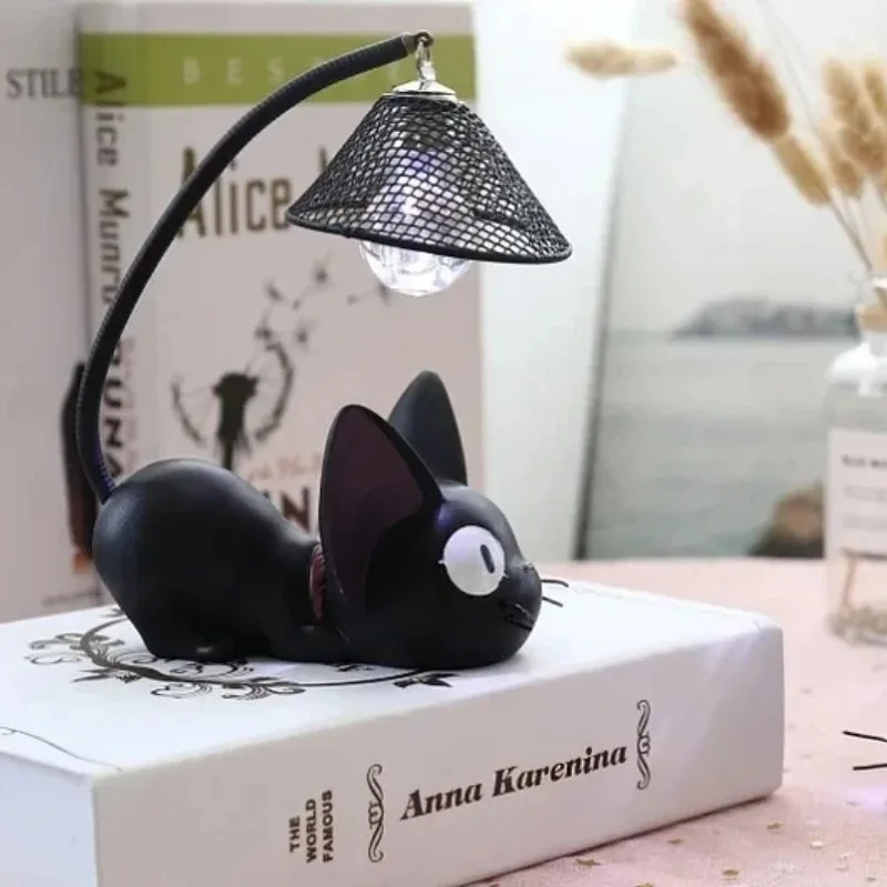 Little Black Cat Resin Night Light Creative Personality Small Commodity Resin Jewelry Lamp Ornament