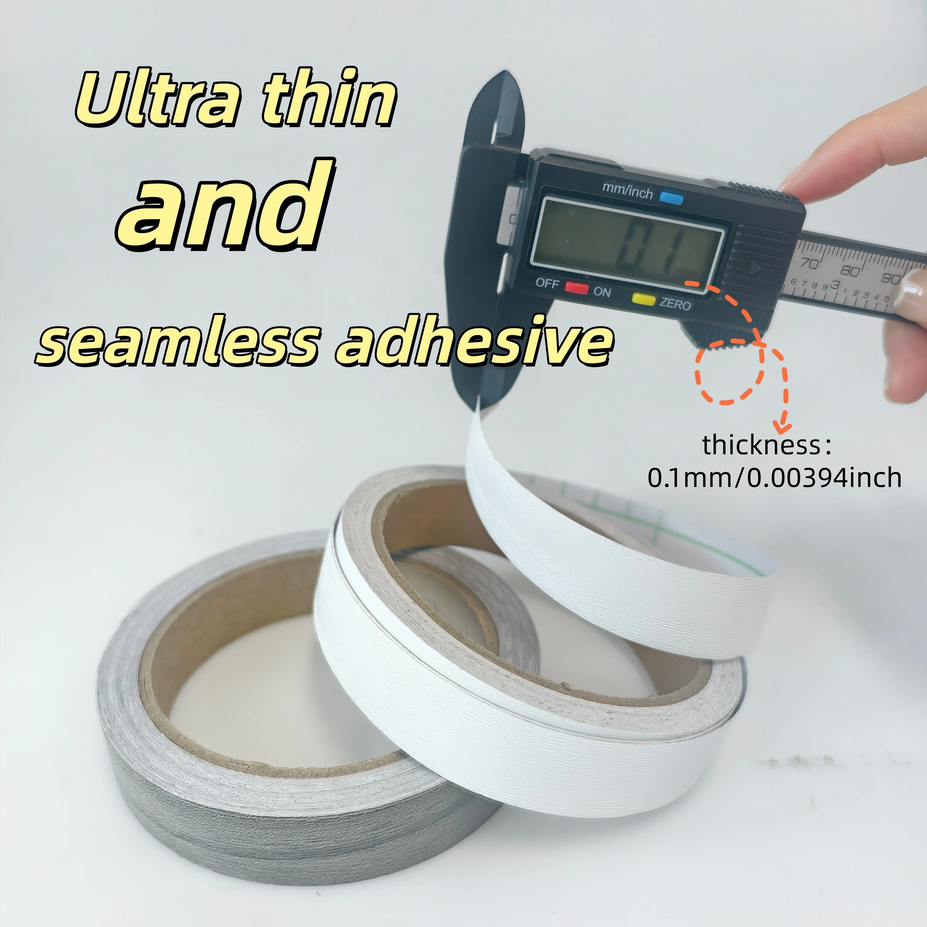 1PC 10mx2cm Preglued Edging PVC Edge Banding for Wood Kitchen Wardrobe Furniture Table Desk Board Edgeband Edger Glossy
