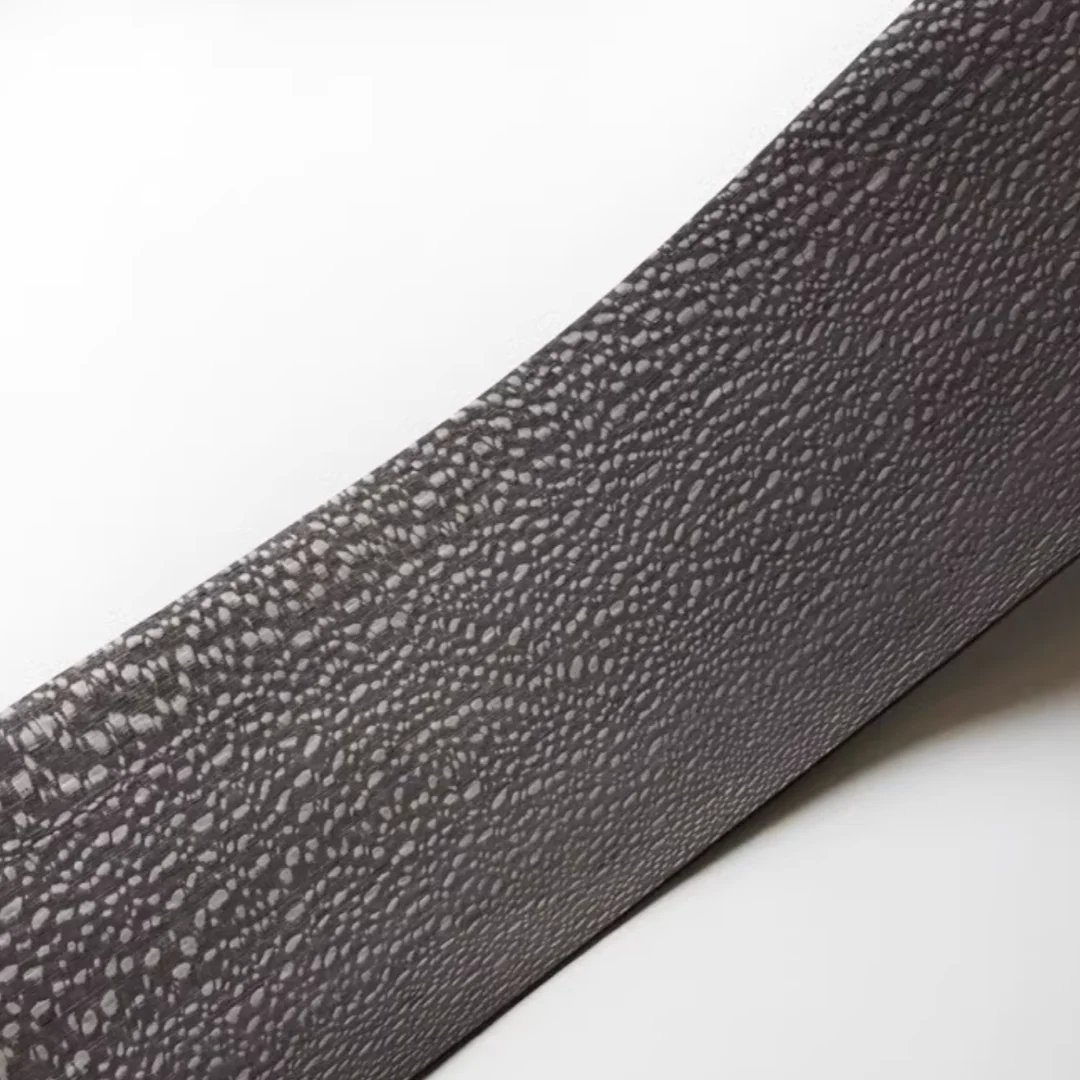 Length:2.5meters Width:160mm Thick:0.25mm Natural black pearl starry wood veneer Audio Guitars Instruments Furniture Walls Decor