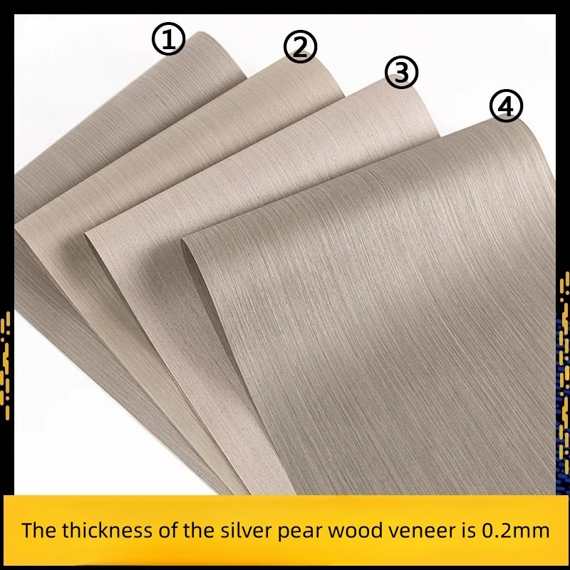 Engineering wood veneer plywood decoration material veneer 58x250cm T0.2mm