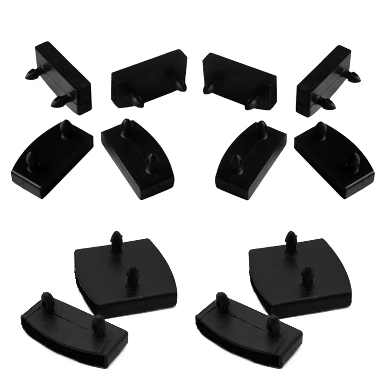 50PCS Plastic Connector Furniture Accessories Plastic Bed Slat End Caps Holders for Holding Securing Wooden Slats Bed Base