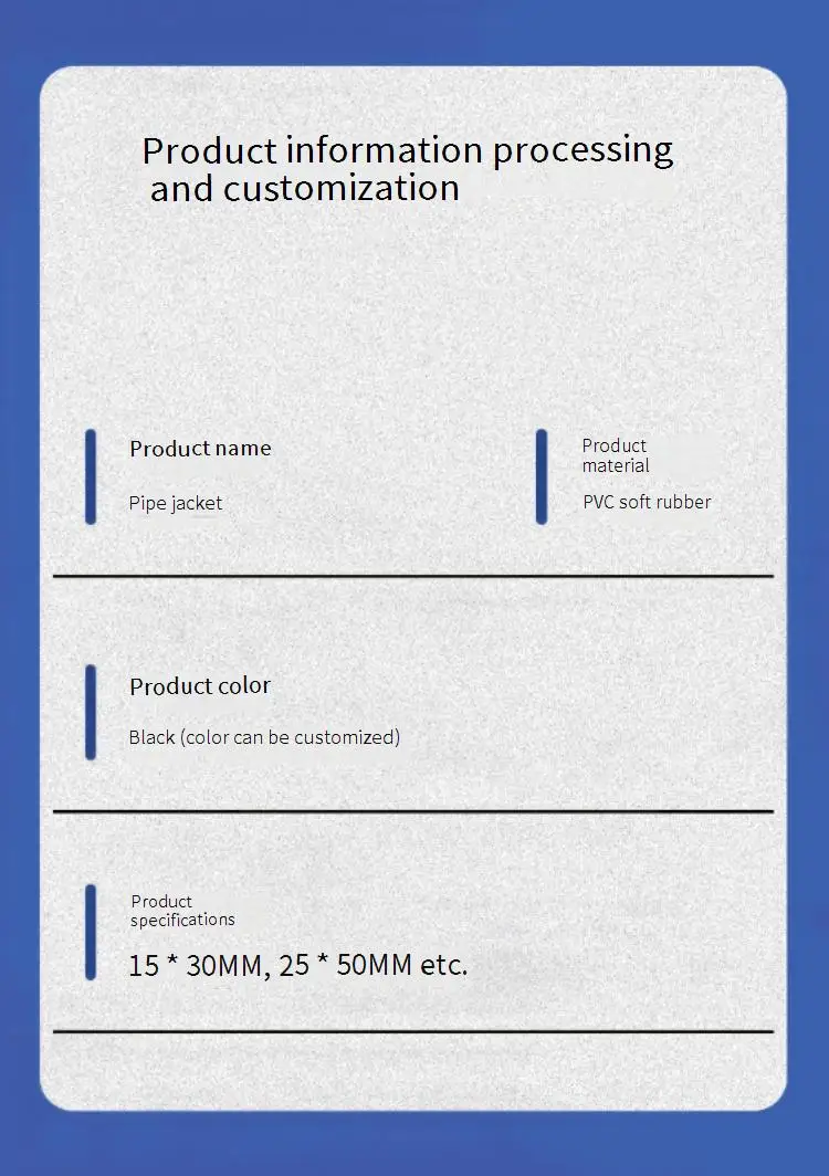 10 Pcs/Lot 30/40/50/60mm Lenght Oval Jacket PVC Cover Dan Chair Foot Furniture Accessories Thickened Wear-resistant Leg Durable