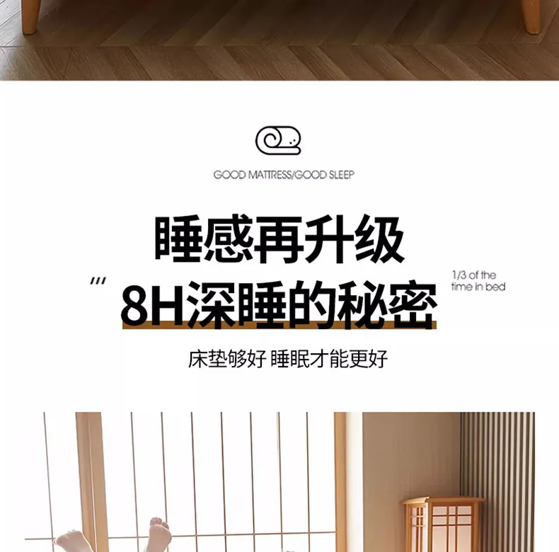 Natural latex mattress Home bedroom tatami memory cotton pad padded rental single student dormitory thickened
