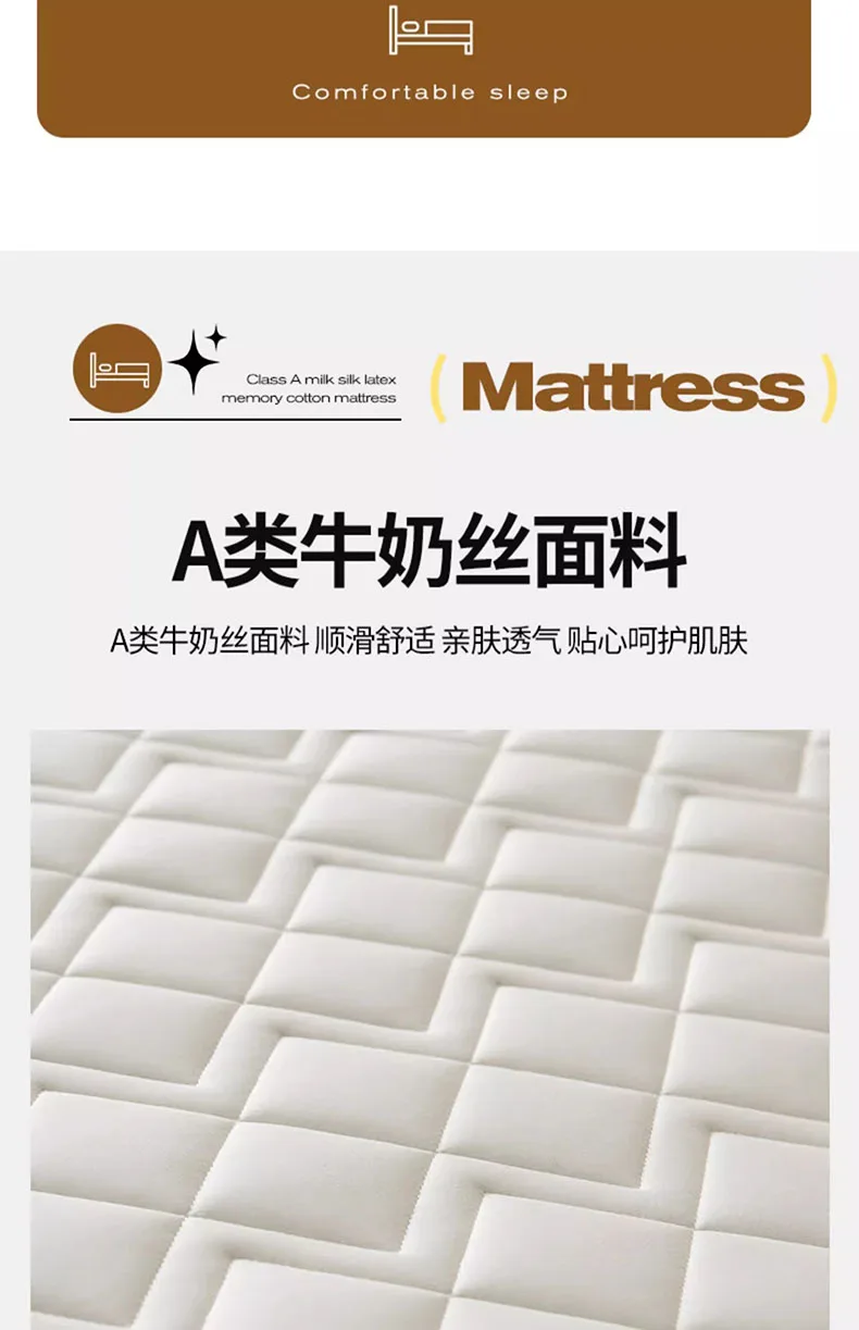 Natural latex mattress Home bedroom tatami memory cotton pad padded rental single student dormitory thickened