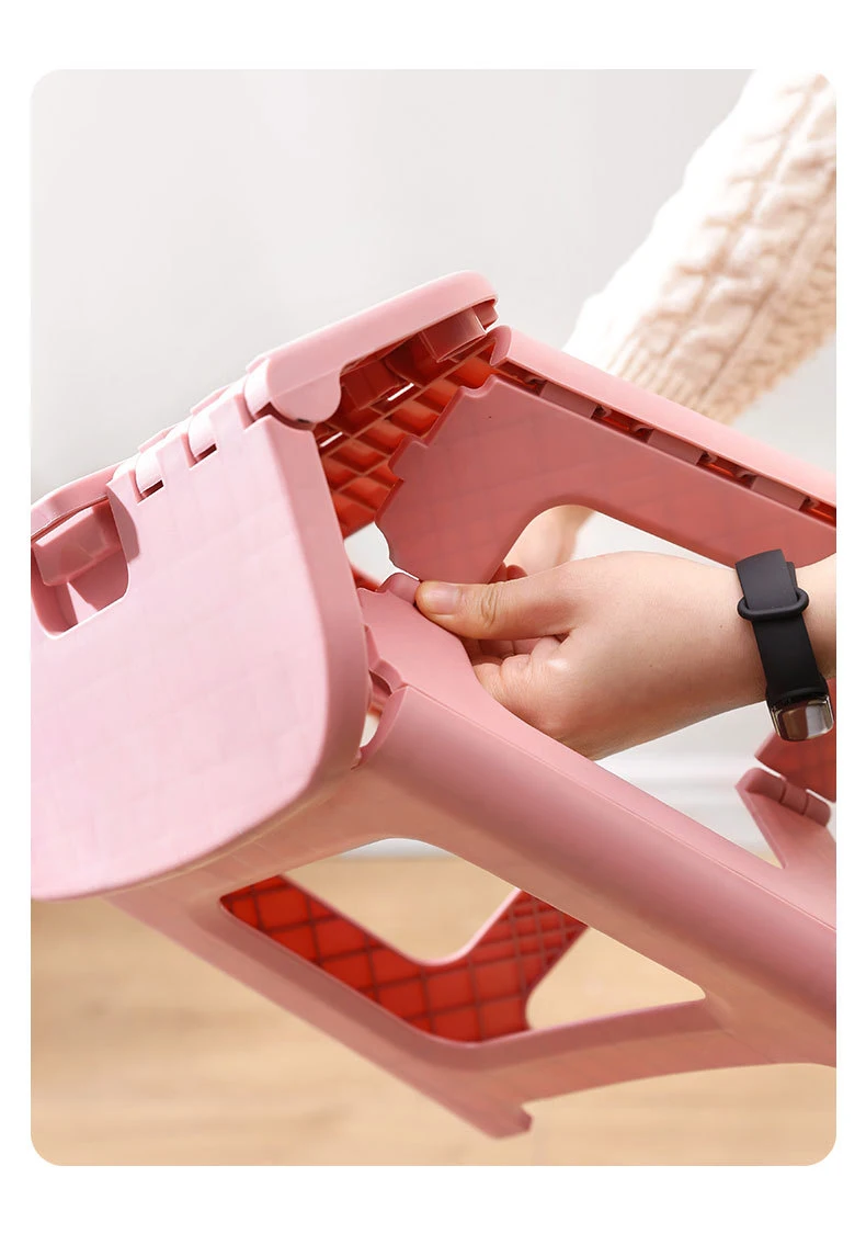 Japanese-style Portable Household Folding Stool Kids Child Plastic Stool Outdoor Camping Fishing Stool