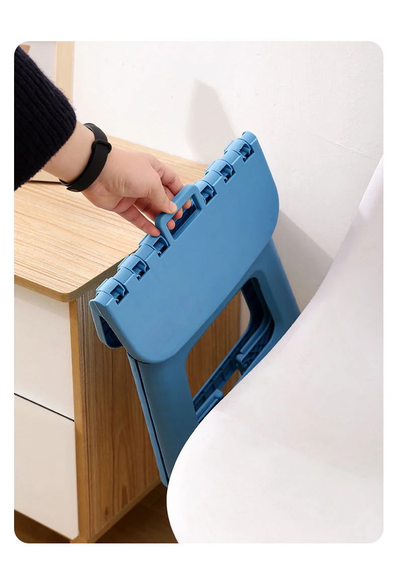 Japanese-style Portable Household Folding Stool Kids Child Plastic Stool Outdoor Camping Fishing Stool