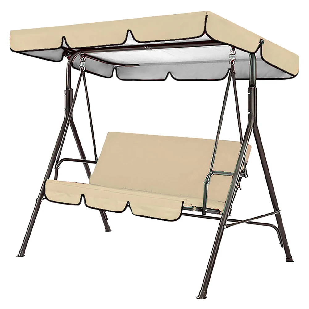 Outdoor Swing Chair Canopy Courtyard Waterproof Swing Garden Patio Furniture Dust Cover Dustproof Swing Sunshade