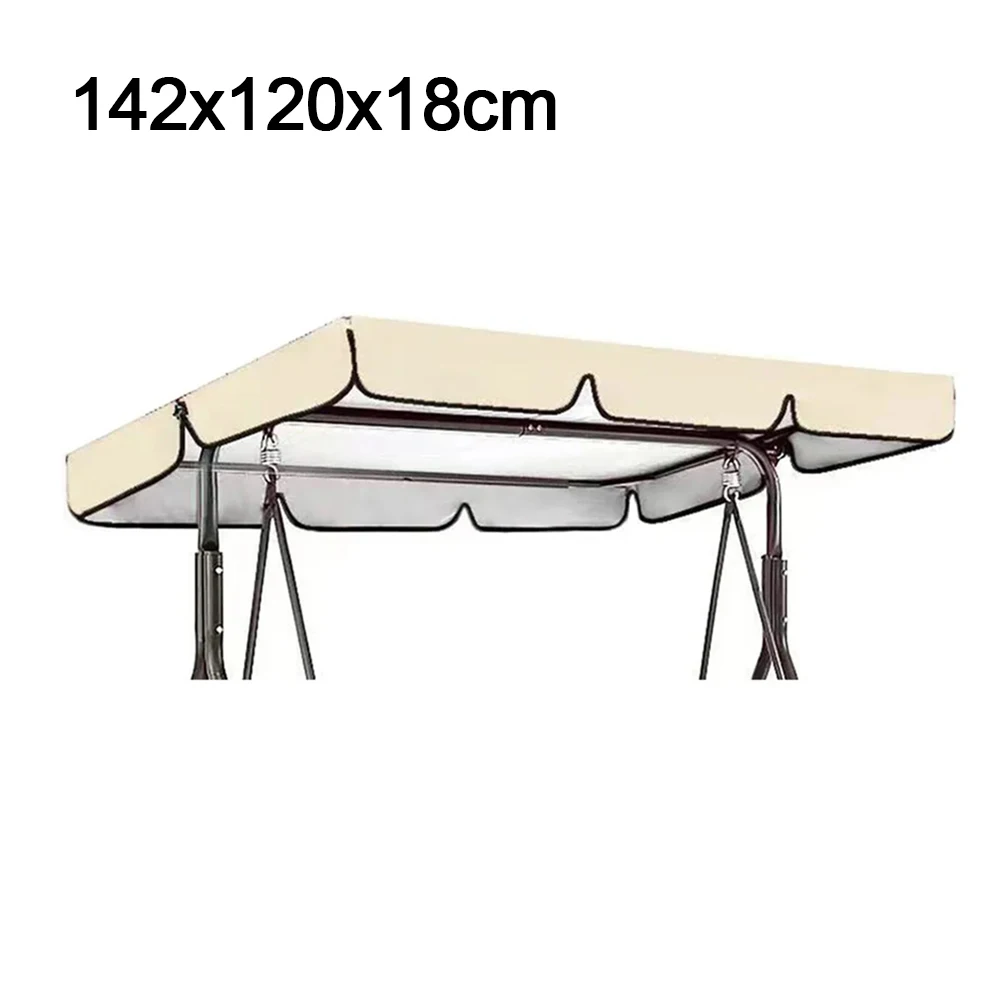 Outdoor Swing Chair Canopy Courtyard Waterproof Swing Garden Patio Furniture Dust Cover Dustproof Swing Sunshade