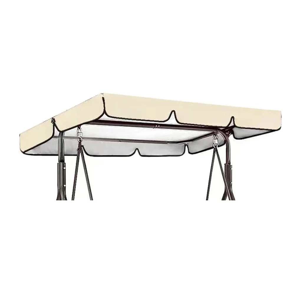 Outdoor Swing Chair Canopy Courtyard Waterproof Swing Garden Patio Furniture Dust Cover Dustproof Swing Sunshade