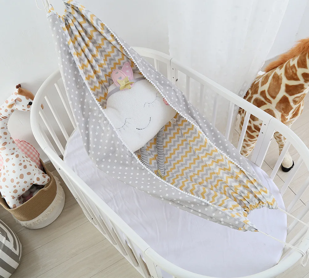 Baby Sleeping Hammock Children's Swing Indoor And Outdoor Gondola For Babies Household Cartoon Hammocks