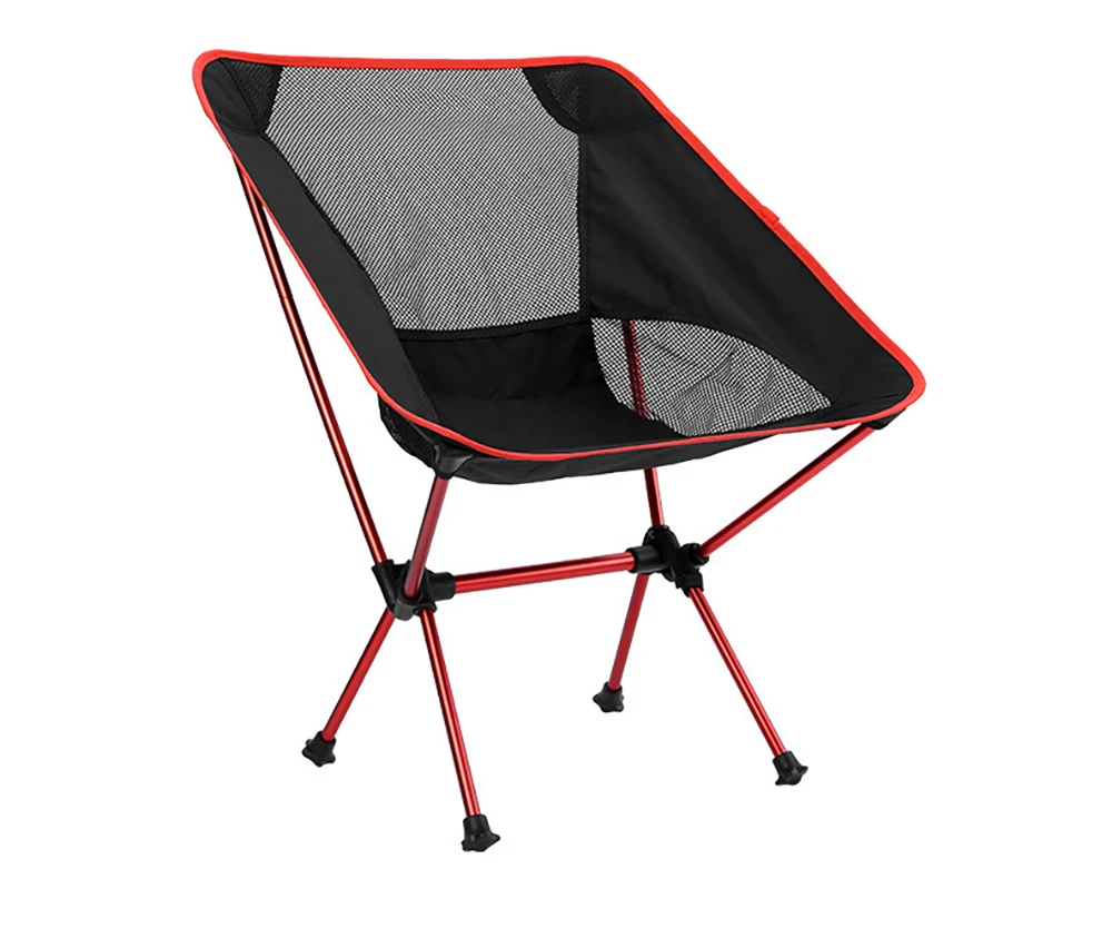Detachable Portable Folding Moon Chair Outdoor Camping Chairs Beach Fishing Chair Ultralight Travel Hiking Picnic Seat Tools
