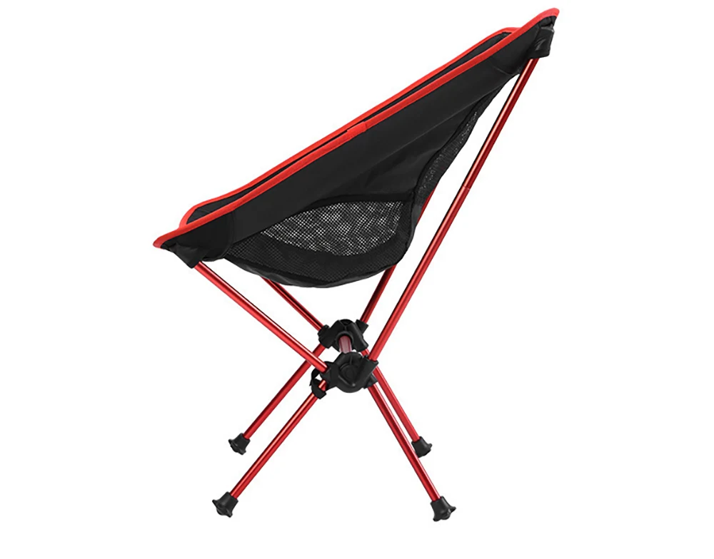 Detachable Portable Folding Moon Chair Outdoor Camping Chairs Beach Fishing Chair Ultralight Travel Hiking Picnic Seat Tools