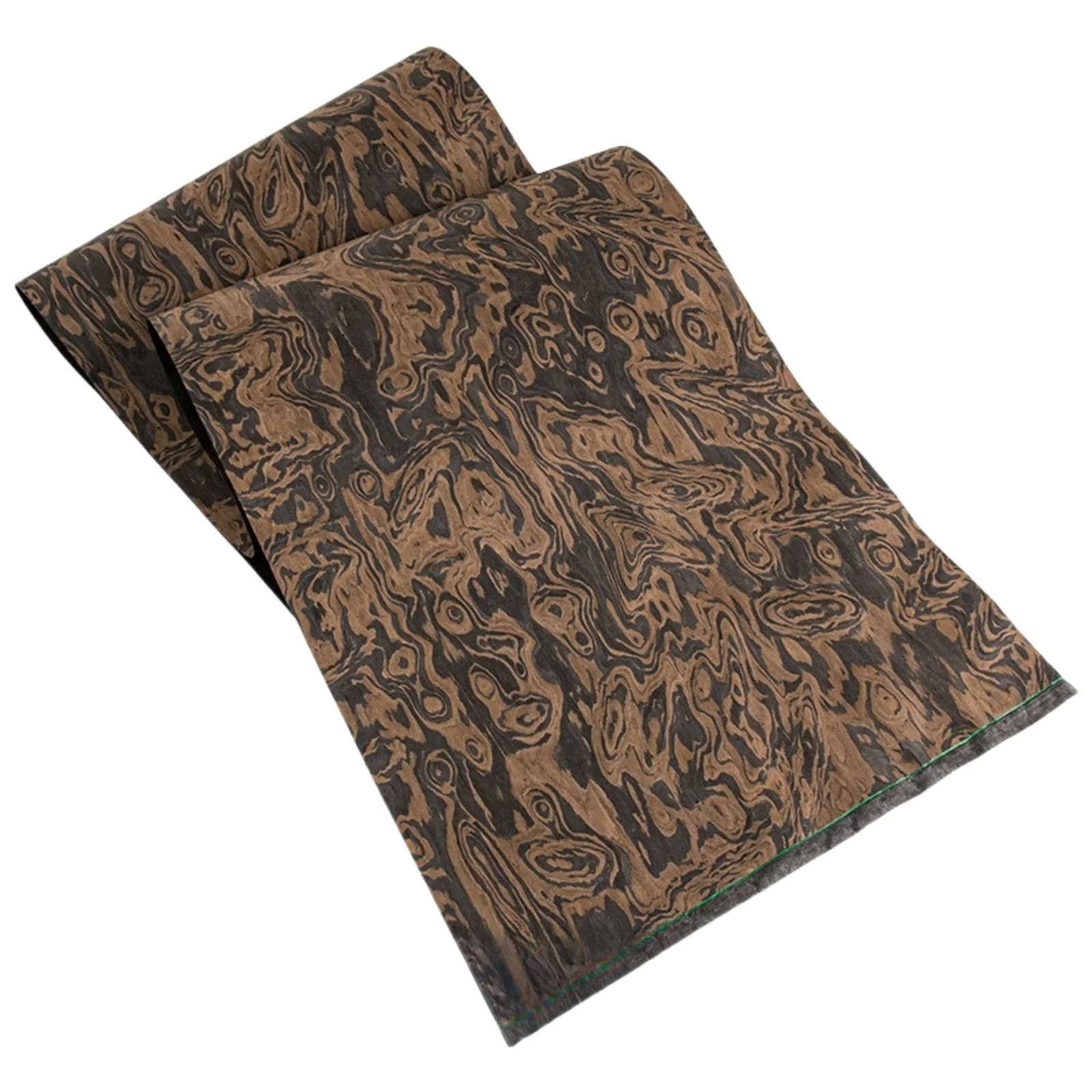 58x250cm Black Walnut Burl Wild Grain Engineered Veneer for Furniture DIY Crafts Car Interiors Speaker Decorative Surface Sheets