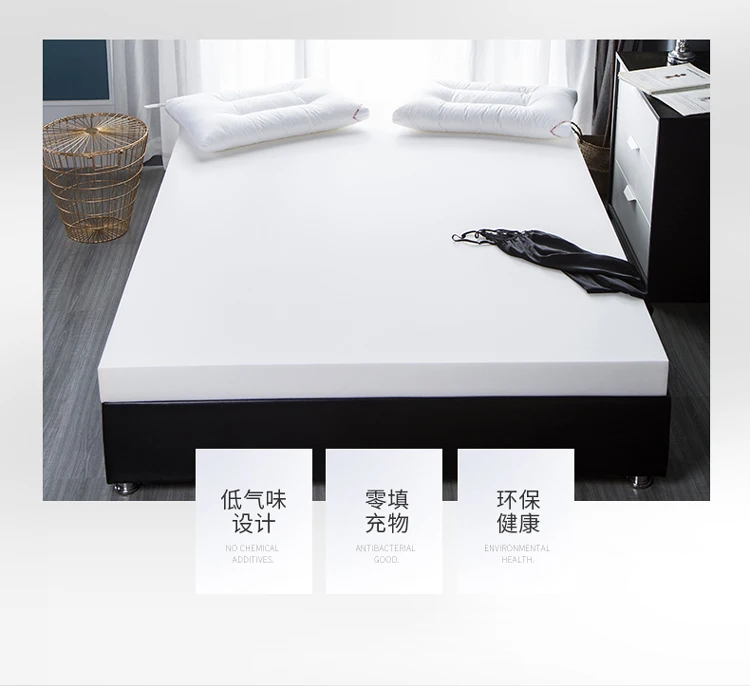 High Density Sponge Mattress Hard Pad Heavy Body 50D Thickened 1.5m/1.8m Memory Cotton Soft Cushion Single Double Mats