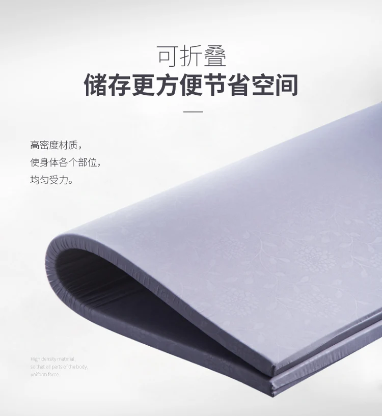 High Density Sponge Mattress Hard Pad Heavy Body 50D Thickened 1.5m/1.8m Memory Cotton Soft Cushion Single Double Mats