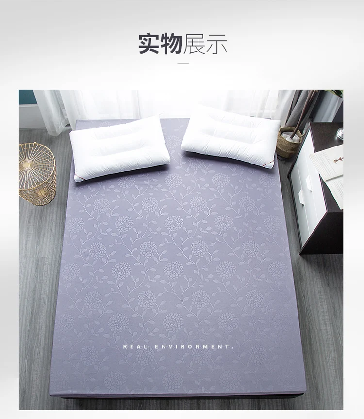 High Density Sponge Mattress Hard Pad Heavy Body 50D Thickened 1.5m/1.8m Memory Cotton Soft Cushion Single Double Mats