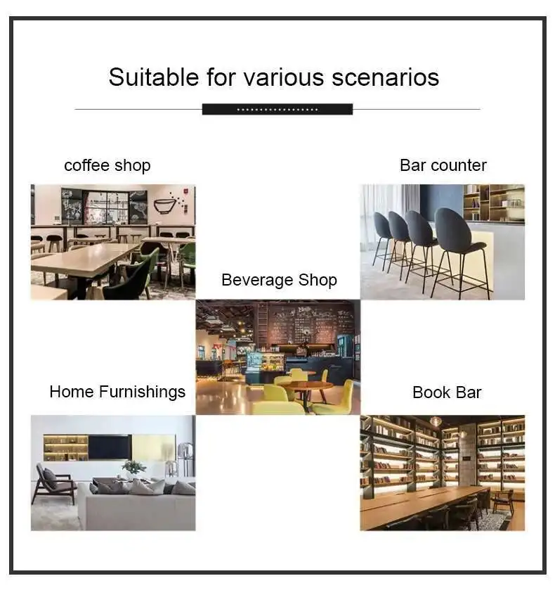 Feature Modern Bar Chairs Nordic Living Room Stool Outdoor Luxury Bar Chairs Kitchen Design High Barkrukken Furniture SR50BC