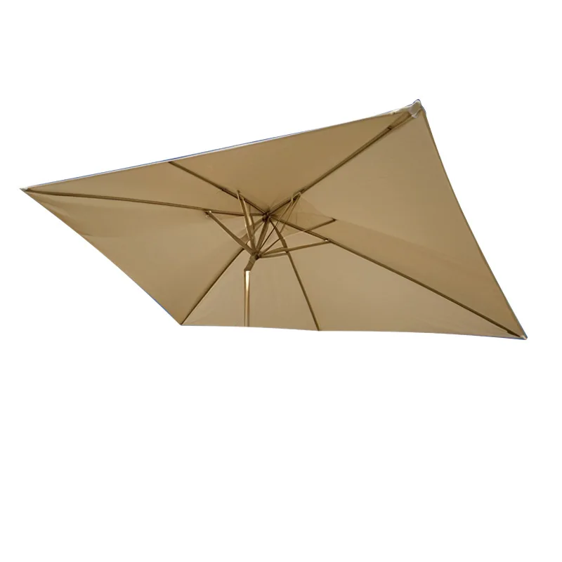 Outdoor Garden Parasol Large Umbrella Cover Beach Umbrella Sun Shade Waterproof Replacement Cover Sun Protection Without Frame