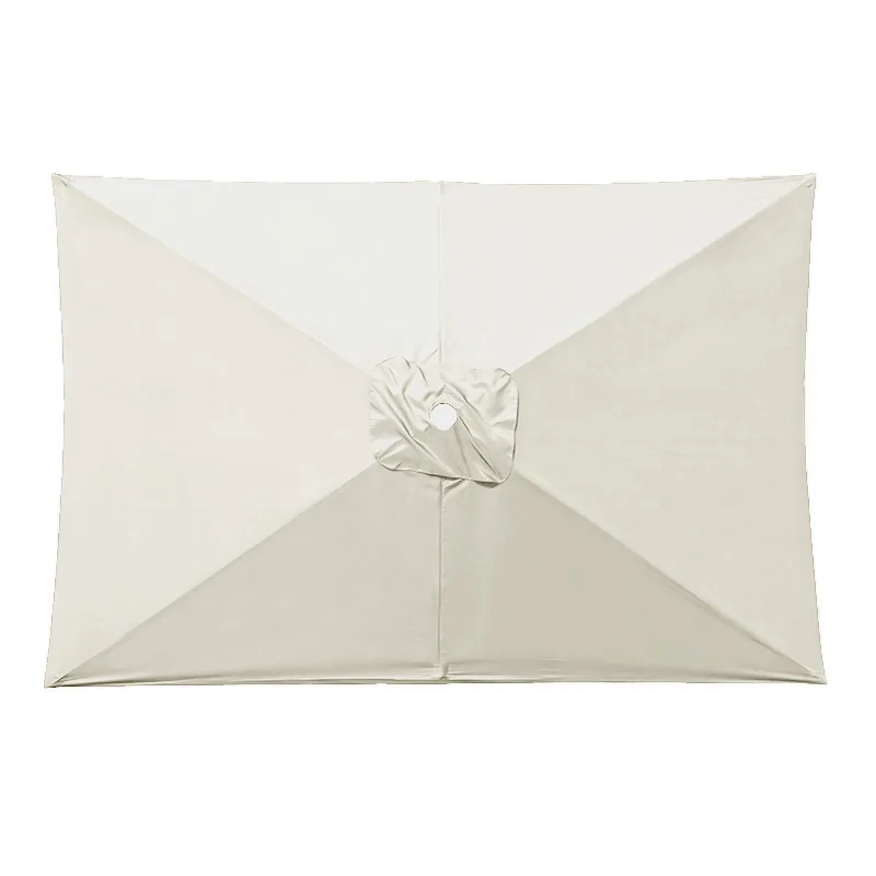 Outdoor Garden Parasol Large Umbrella Cover Beach Umbrella Sun Shade Waterproof Replacement Cover Sun Protection Without Frame