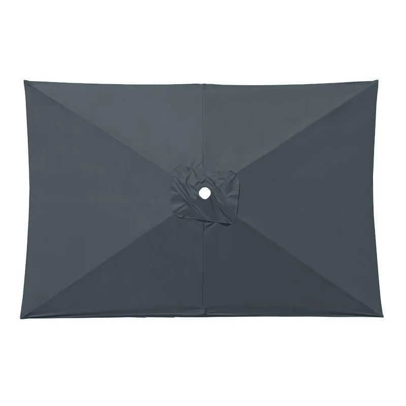 Outdoor Garden Parasol Large Umbrella Cover Beach Umbrella Sun Shade Waterproof Replacement Cover Sun Protection Without Frame