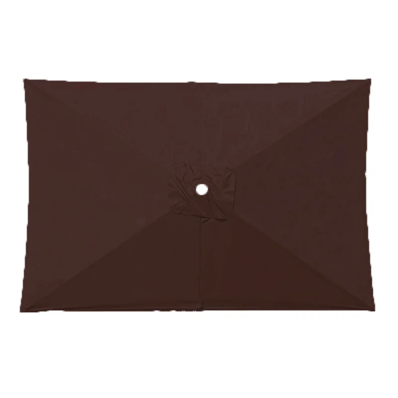 Outdoor Garden Parasol Large Umbrella Cover Beach Umbrella Sun Shade Waterproof Replacement Cover Sun Protection Without Frame