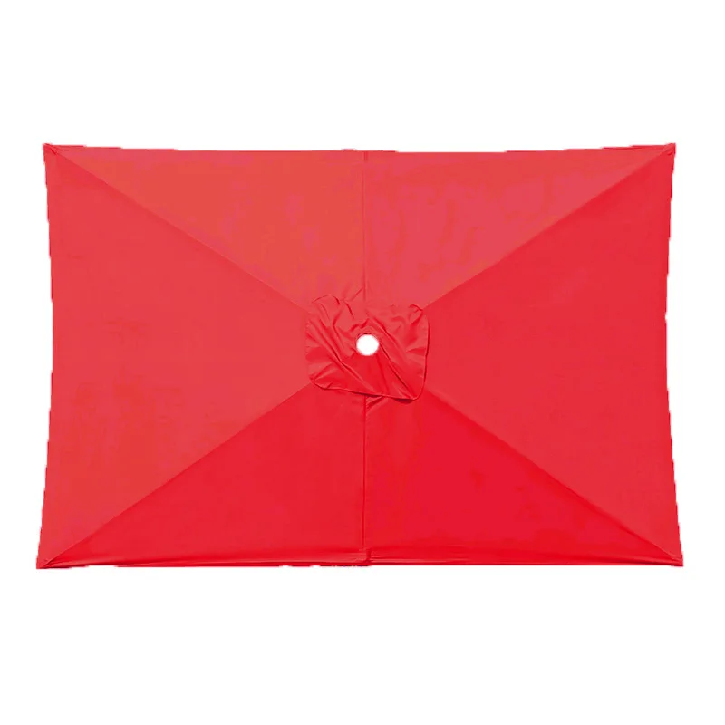 Outdoor Garden Parasol Large Umbrella Cover Beach Umbrella Sun Shade Waterproof Replacement Cover Sun Protection Without Frame