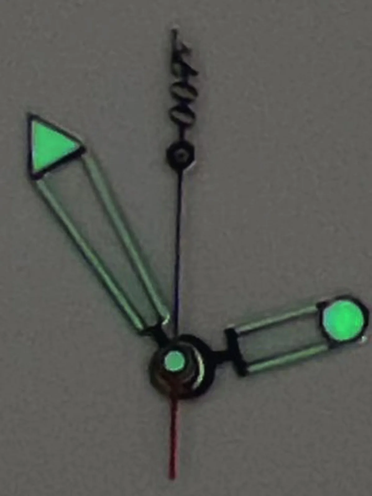 Watch accessories substitute Omega 007 watch hands green night light suitable for Japanese 8215/8200 and Mingzhu 2813