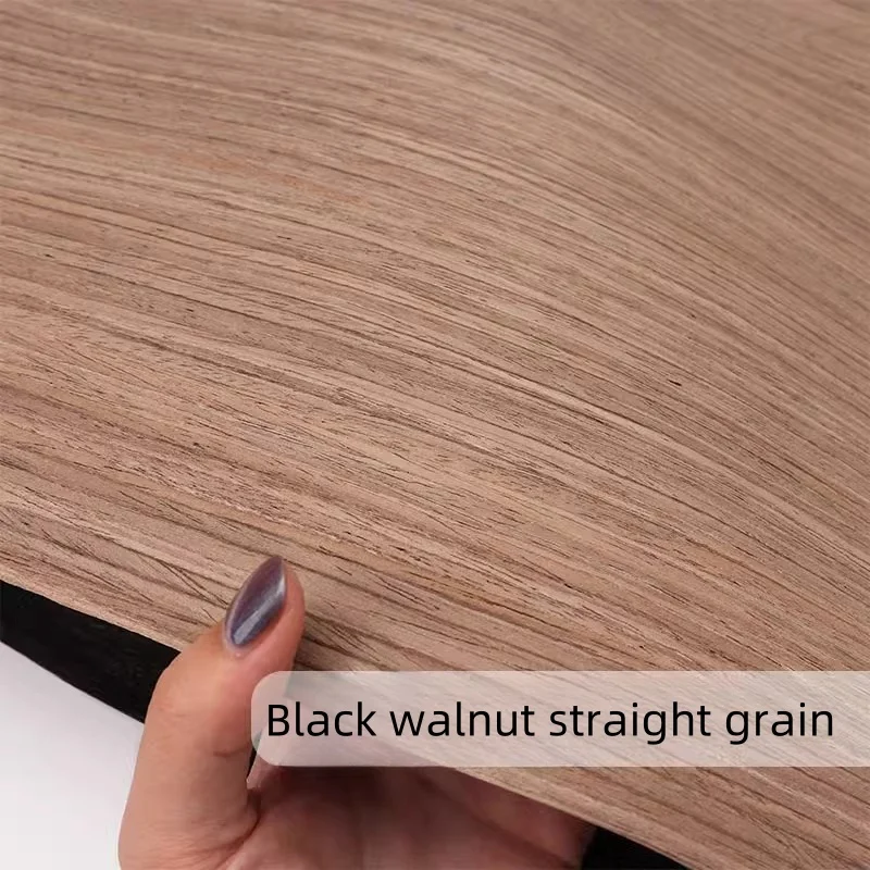 L:2.5Meters Width:58cm T:0.2mm Veneers For Wooden Doors Wood Veneer White Oak And Black Walnut Veneer Furniture