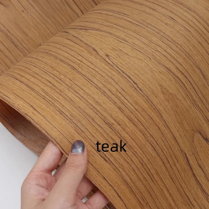 L:2.5Meters Width:58cm T:0.2mm Veneers For Wooden Doors Wood Veneer White Oak And Black Walnut Veneer Furniture